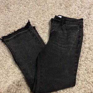 Light black wash jeans